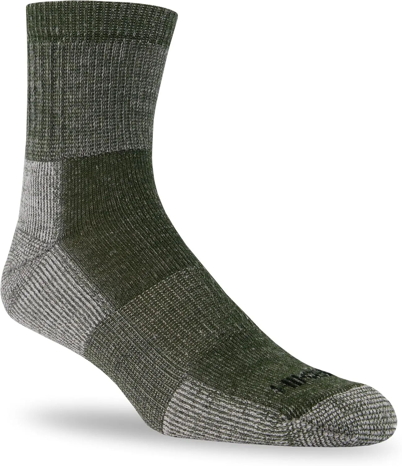 J.B. Field's 74% Merino Wool Low-cut Hiking Socks for Men & Women, for Fall, Summer, Trekking & Outdoor 3 Pairs (Medium) Olive