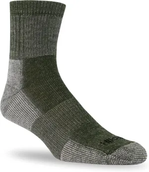 J.B. Field's 74% Merino Wool Low-cut Hiking Socks for Men & Women, for Fall, Summer, Trekking & Outdoor 3 Pairs (Medium) Olive