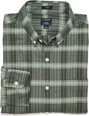 J.Crew Mercantile Men's Slim-Fit Long Sleeve Flex Oxford Shirt