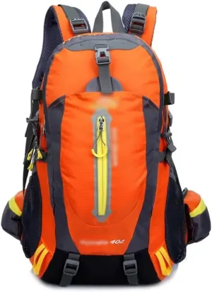 JSEIAJB 40L Waterproof Climbing Rucksack Travel Hiking Backpack Trekking Backpack Outdoor Sport Bag