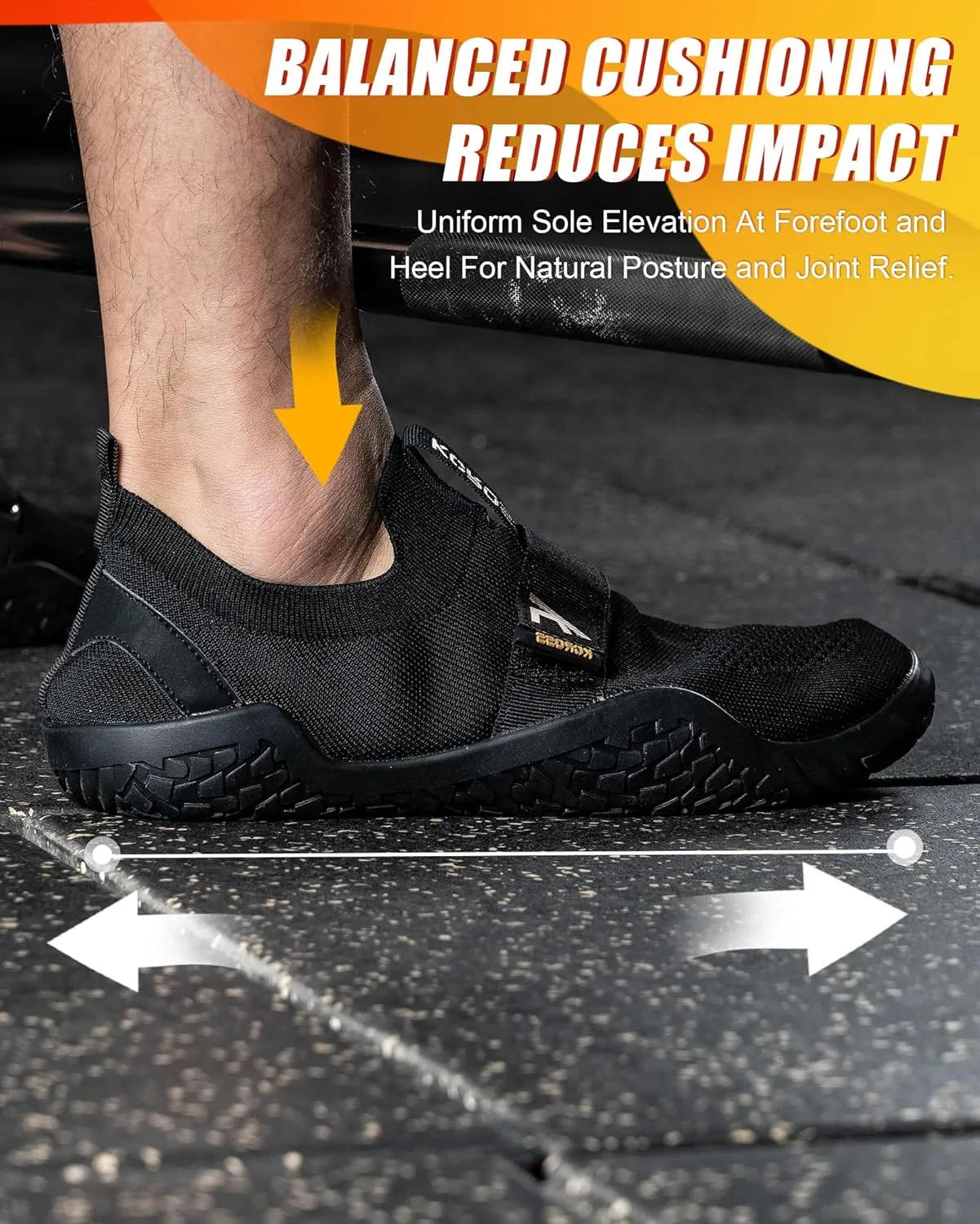 kcross Weightlifting Shoes Women, Deadlift Shoes for Men and Women Weight Lifting Shoes for Heavy Lifting Weight and Cross-Trainer, Gym Squat Shoes with Rubber Non-Slip Sole