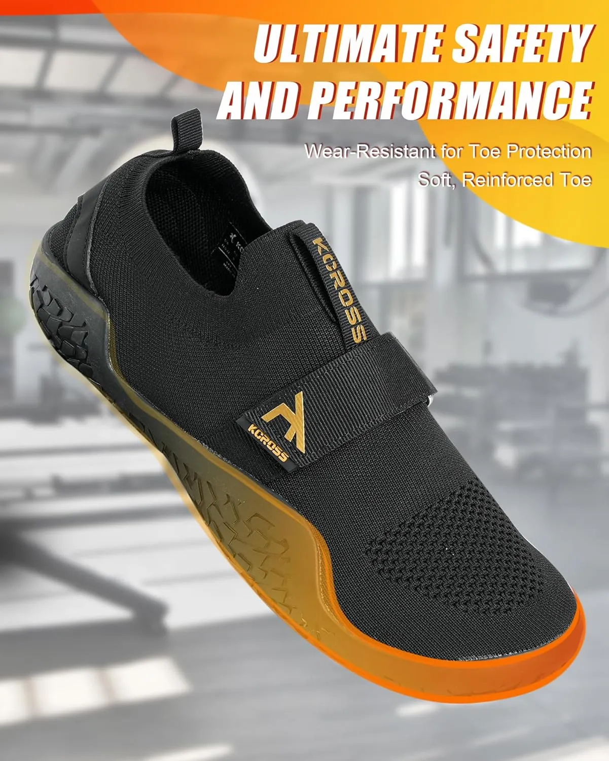 kcross Weightlifting Shoes Women, Deadlift Shoes for Men and Women Weight Lifting Shoes for Heavy Lifting Weight and Cross-Trainer, Gym Squat Shoes with Rubber Non-Slip Sole