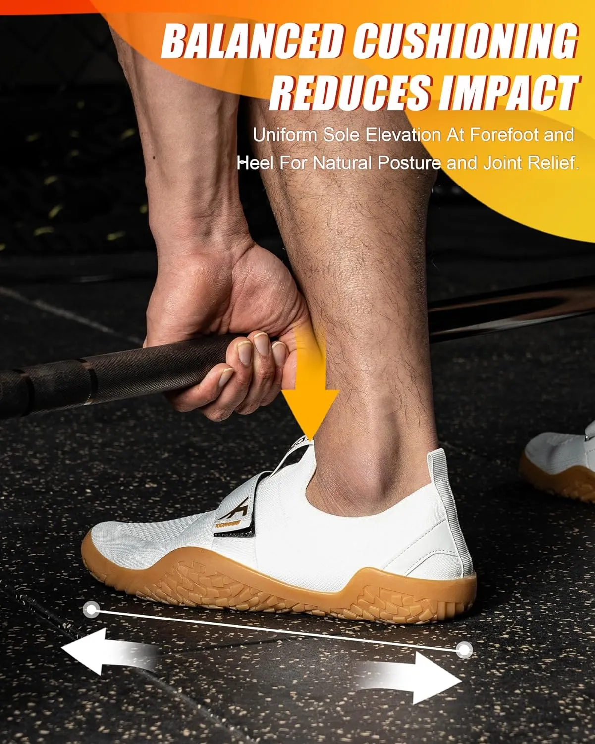 kcross Weightlifting Shoes Women, Deadlift Shoes for Men and Women Weight Lifting Shoes for Heavy Lifting Weight and Cross-Trainer, Gym Squat Shoes with Rubber Non-Slip Sole