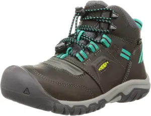 KEEN Unisex-Child Ridge Flex Mid Height Waterproof Leather Hiking Boots