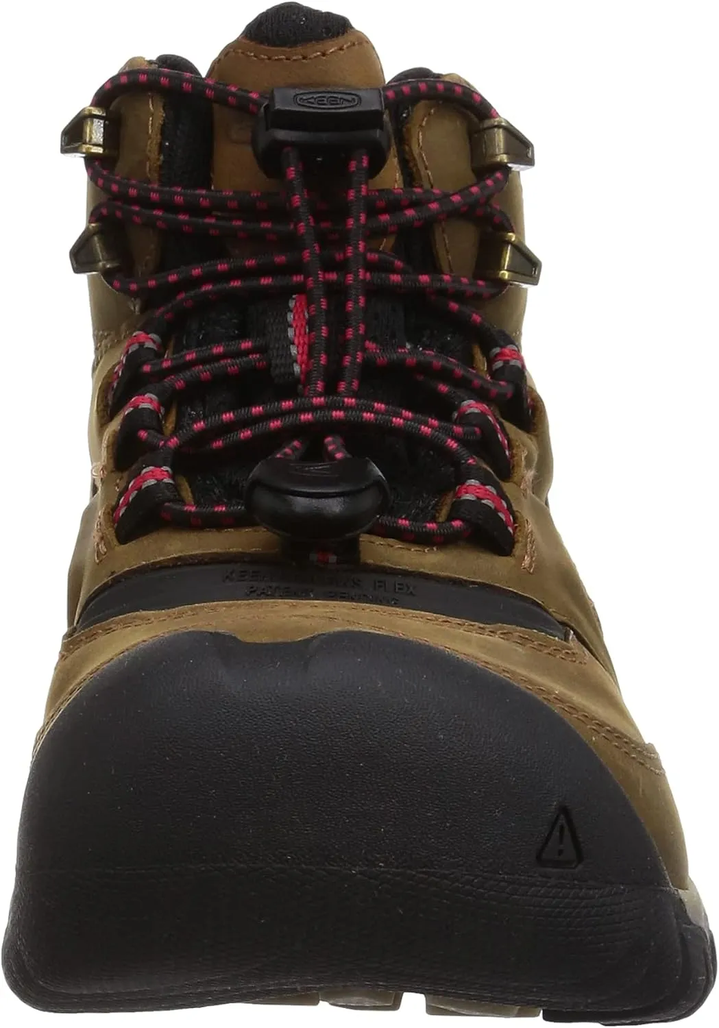 KEEN Unisex-Child Ridge Flex Mid Height Waterproof Leather Hiking Boots