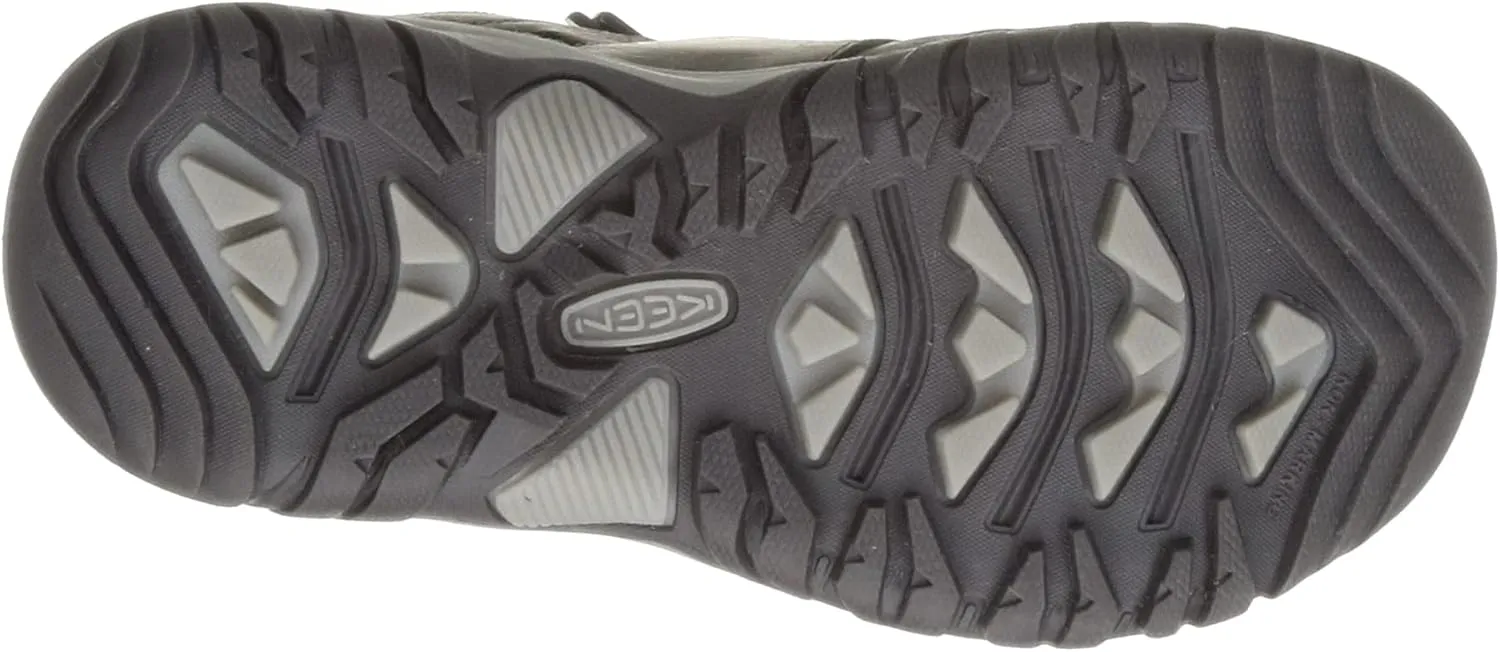 KEEN Unisex-Child Ridge Flex Mid Height Waterproof Leather Hiking Boots