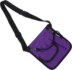 KESYOO Women's Tool Belt Bag - Multi-Function Organizer Pouch for Hairdressing and Work Tools Durable Purple 600D Oxford Cloth for Professionals and Enthusiasts