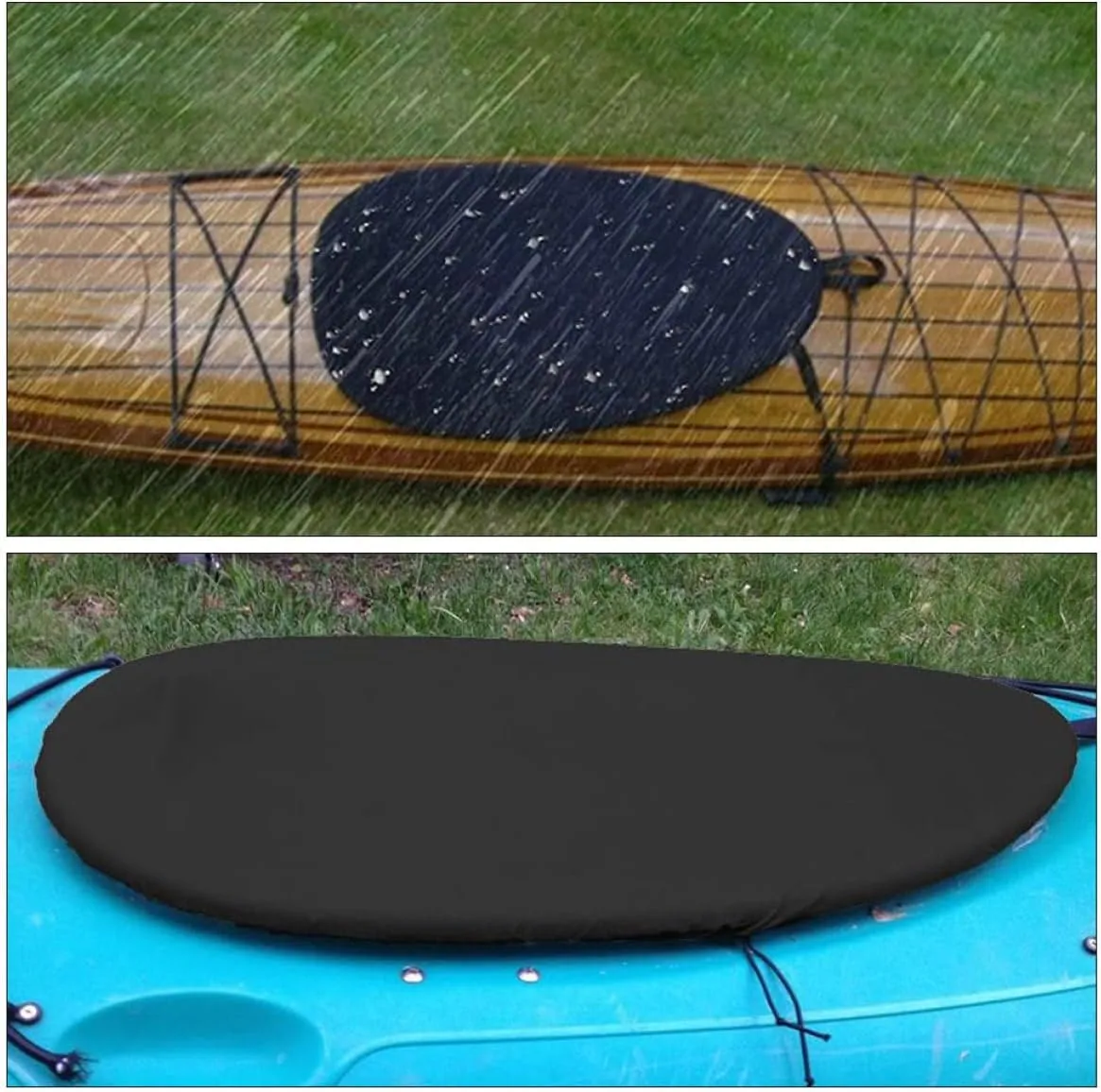 KICHOUSE Canoe Cover Block Shield Kayak Seat Protective Cover Kayak Seat Dirt Cover Prevention Cover