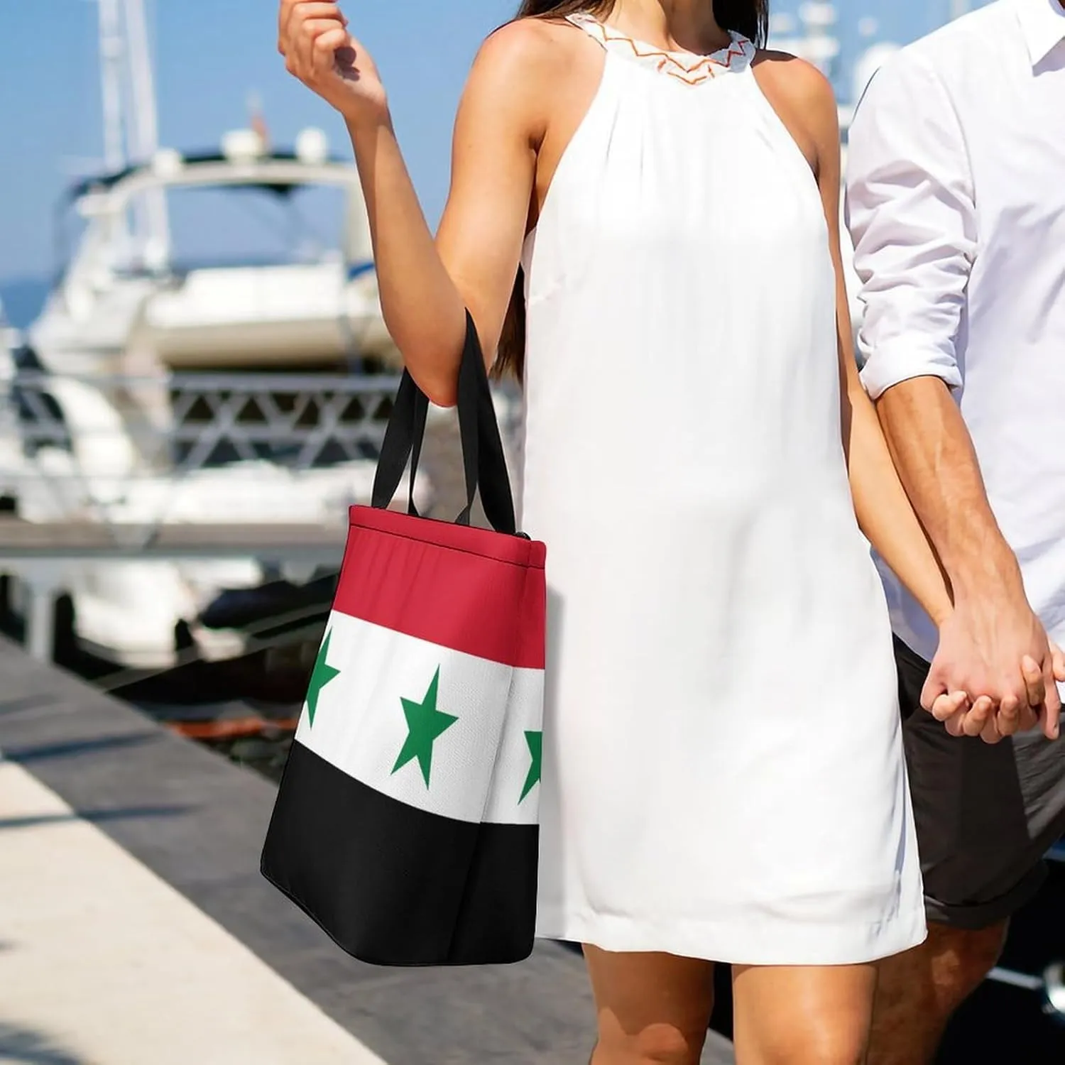 KiRYu Trendy British Antarctic Territory Flag Women's Large Shoulder Bag Perfect for Daily Errands and Shopping