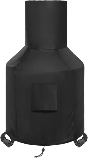 Kovshuiwe Chiminea Cover - Outdoor Patio Chiminea Covers, Waterproof, Durable (48X25X13 inch)