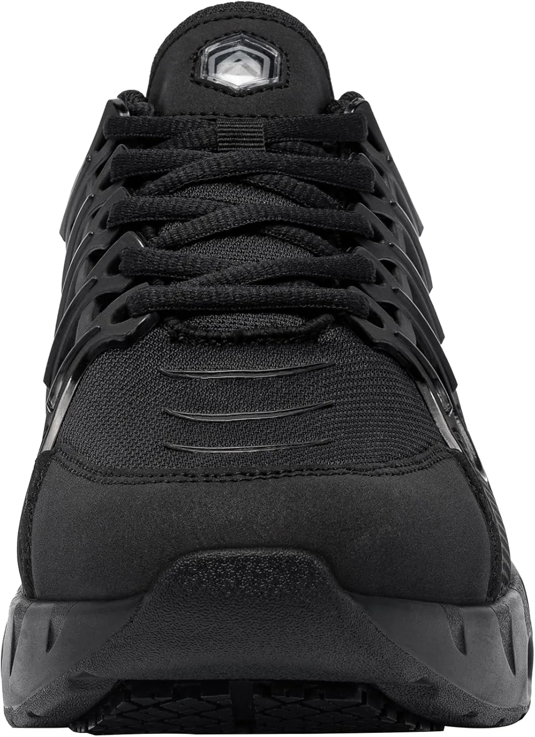 LARNMERN Non Slip Work Shoes for Men Slip Resistant Sneakers Casual Comfort Walking Mens Chef Kitchen Breathable Air Cushion Wide Width