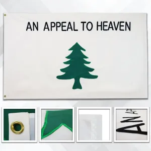 Liberty Tree Embroidered Flag 3x5ft
