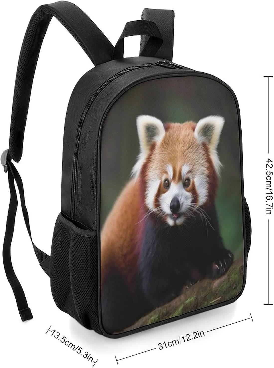 Lightweight Backpacks Cute Travel Bag Durable Animal Redwood Printing Small Travel Backpack For Women & Men