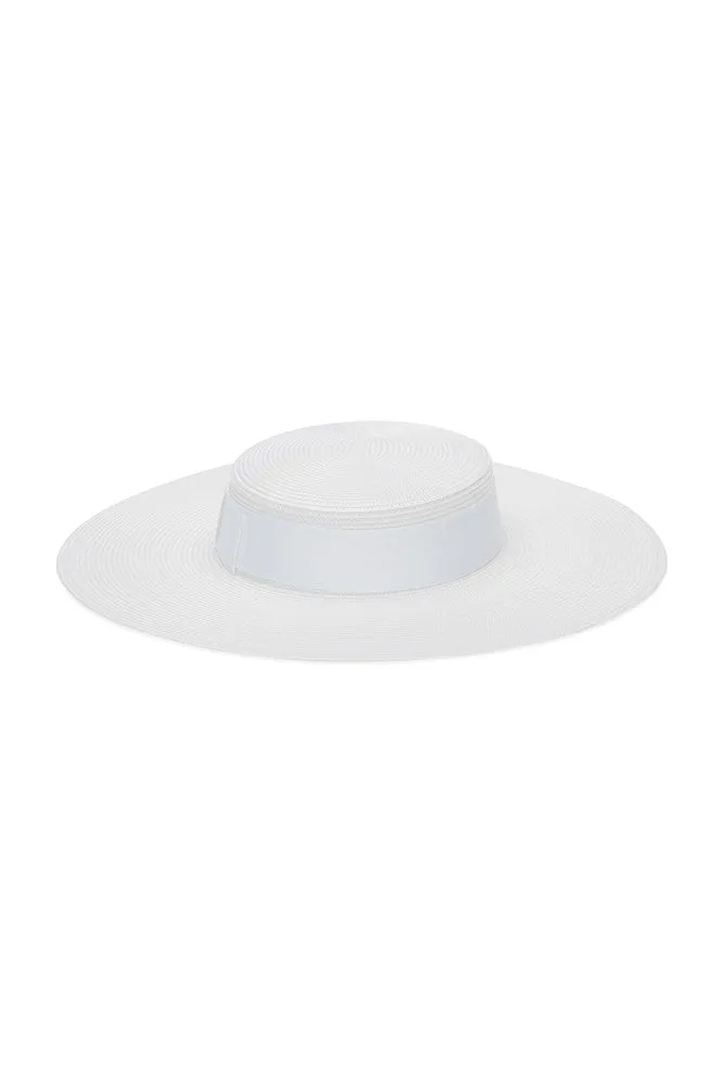 Macy Racewear Boater in White