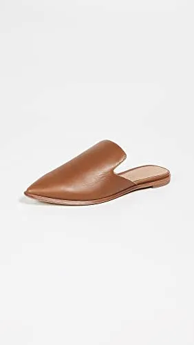 Madewell The Gemma Mule in Leather English Saddle 8.5 M
