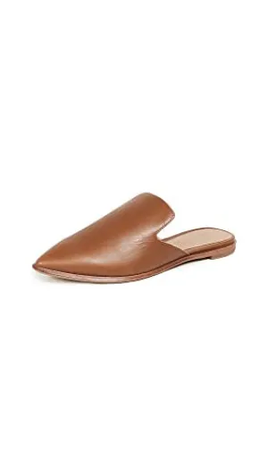 Madewell The Gemma Mule in Leather English Saddle 8.5 M