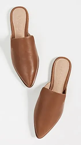 Madewell The Gemma Mule in Leather English Saddle 8.5 M