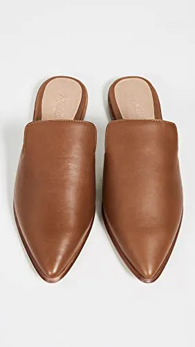 Madewell The Gemma Mule in Leather English Saddle 8.5 M