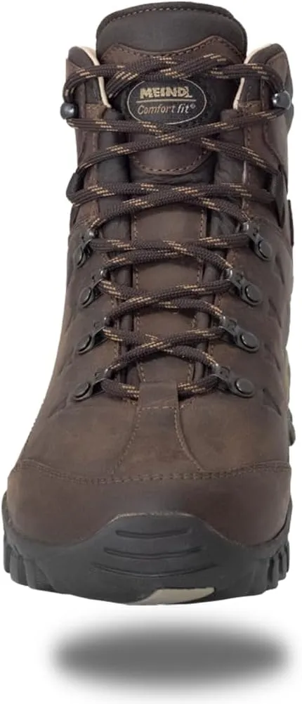 Meindl Men's Comfort-Fit Light Hiker | Gore-Tex Waterproof Hiking Boots | Walking Boots | Wide Toe Box | Made in Italy, Brown