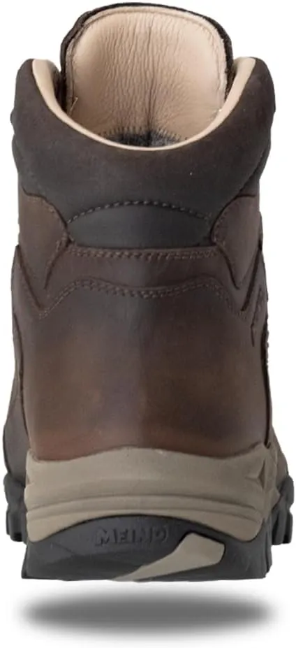 Meindl Men's Comfort-Fit Light Hiker | Gore-Tex Waterproof Hiking Boots | Walking Boots | Wide Toe Box | Made in Italy, Brown