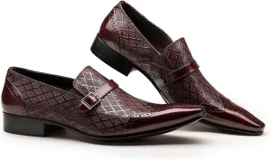 Men Alligator Crocodile Print Oxfords Dress Shoes Business Casual Cap Toe Wingtip Formal Derby Shoes Wedding Prom Tuxedo Shoes Loafers