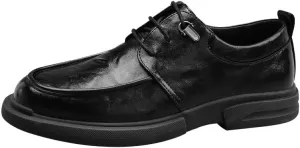 Men Casual Oxford Shoes Formal Business Office Derby Shoes Comfortable Breathable Lightweight Non Slip Shoes(10)