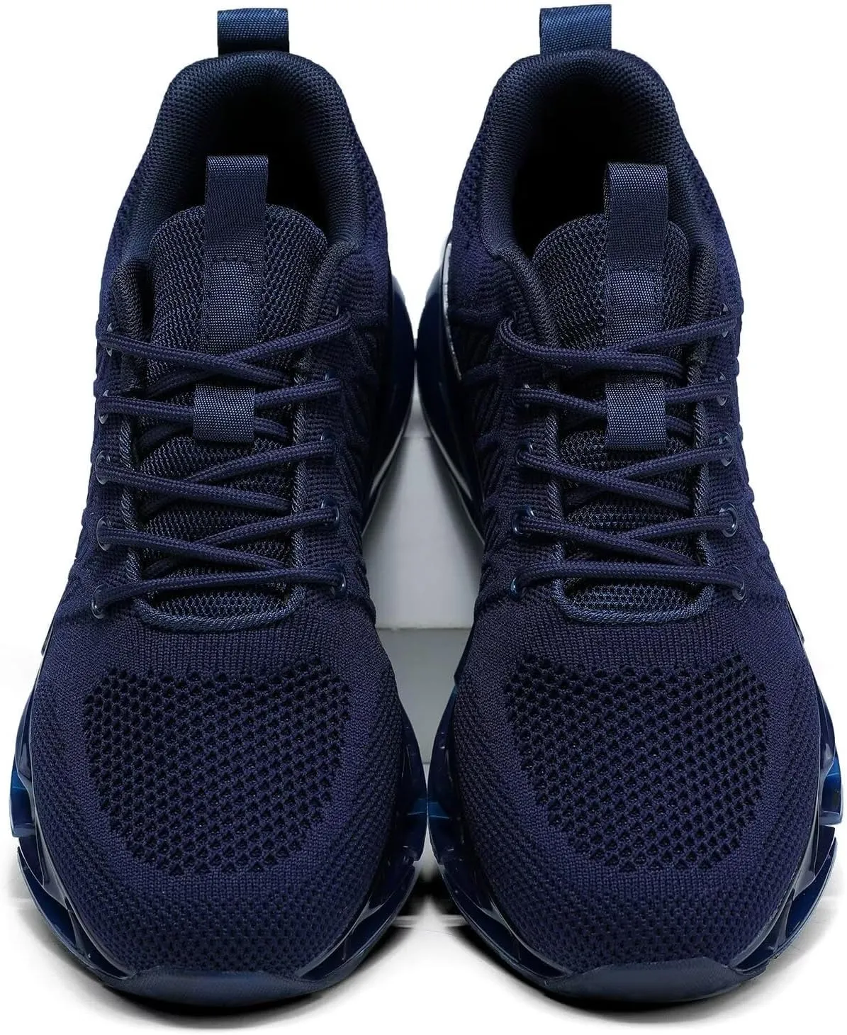Mens Air Cushion Fashion Sneakers Breathable Blade Running Walking Shoes Comfortable Non Slip Work Sport Fitness Athletic Tennis Shoes