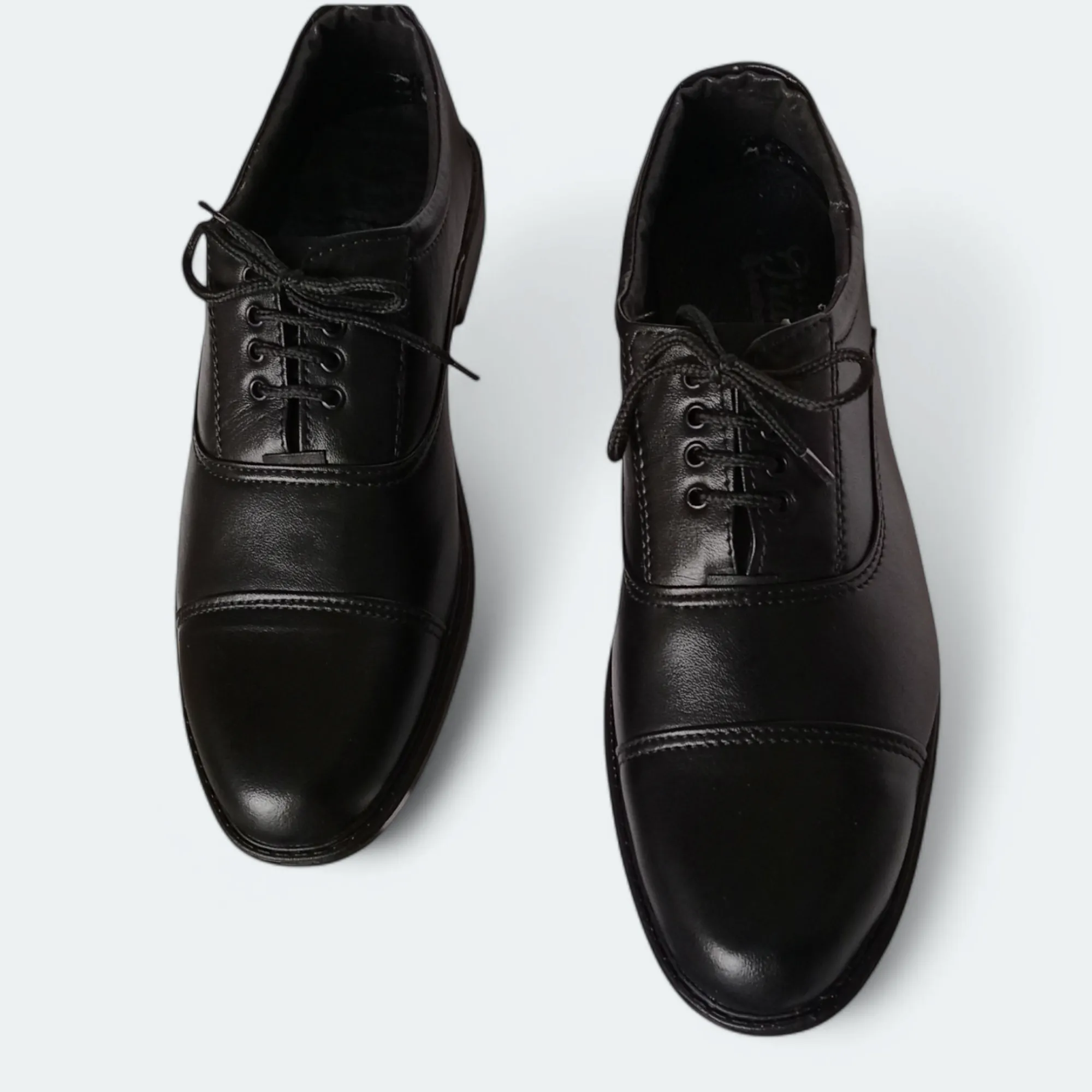 Men's Black Oxford shoes|Irani leather formal boots