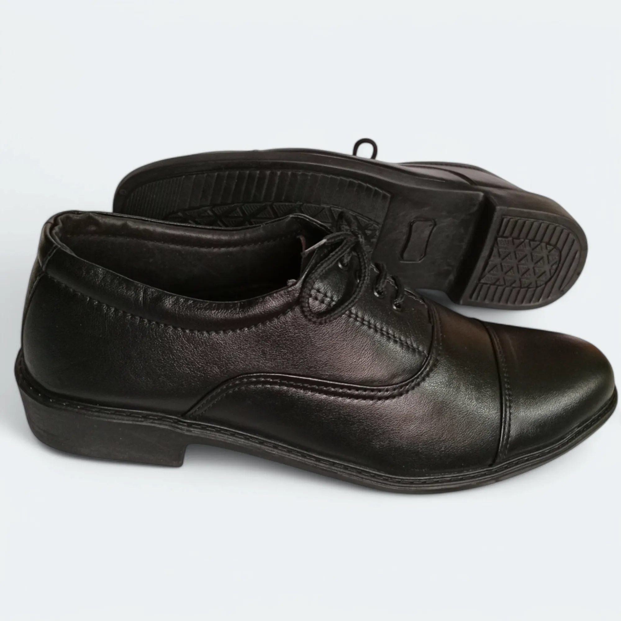 Men's Black Oxford shoes|Irani leather formal boots