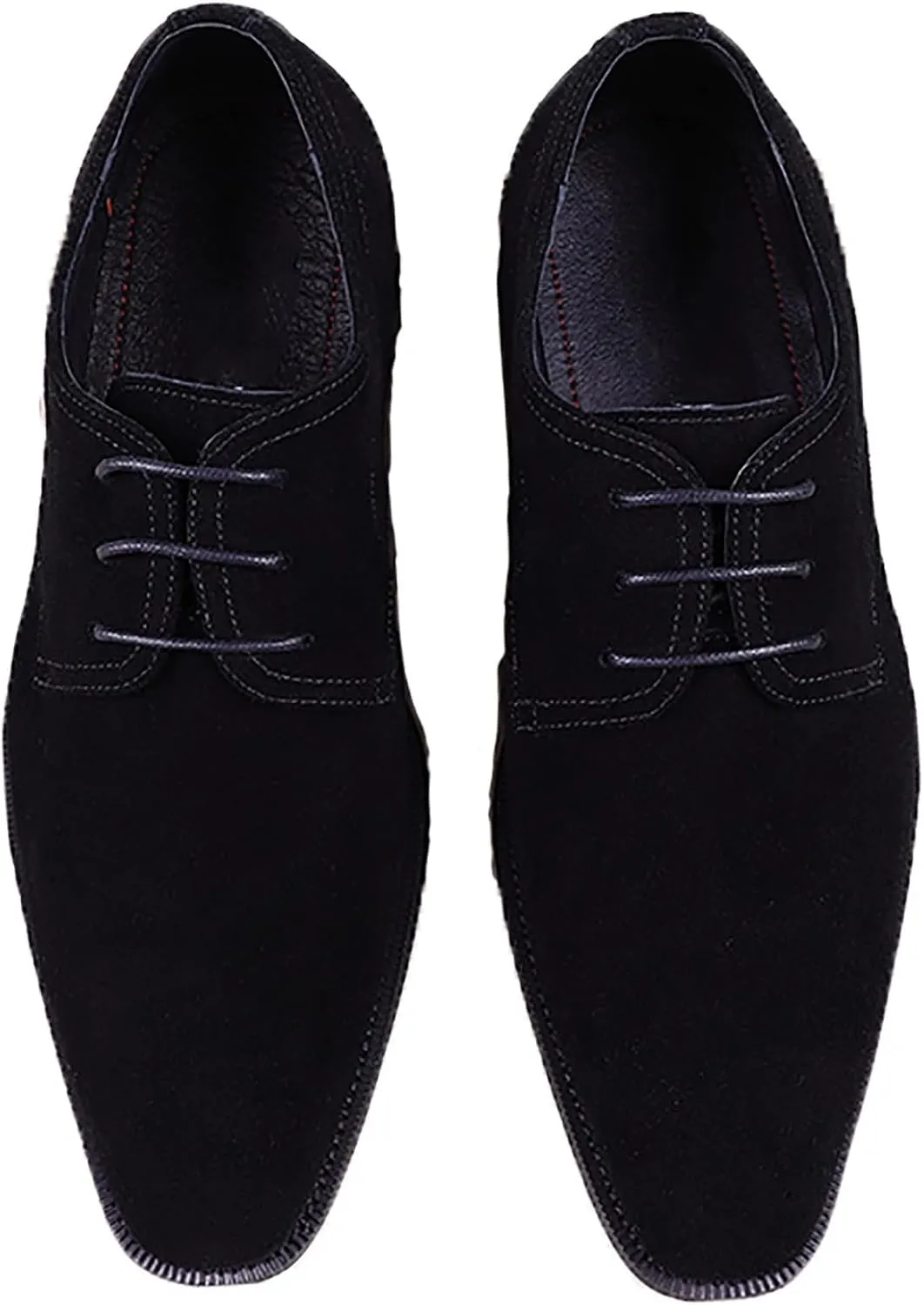Men's Oxfords Formal Dress Shoes Suede Leather Wingtips Derby Business Casual Fashion Walking Shoes for Men