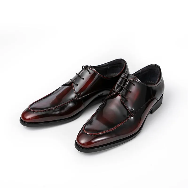 Men's Pointed-Toe Derby Shoes