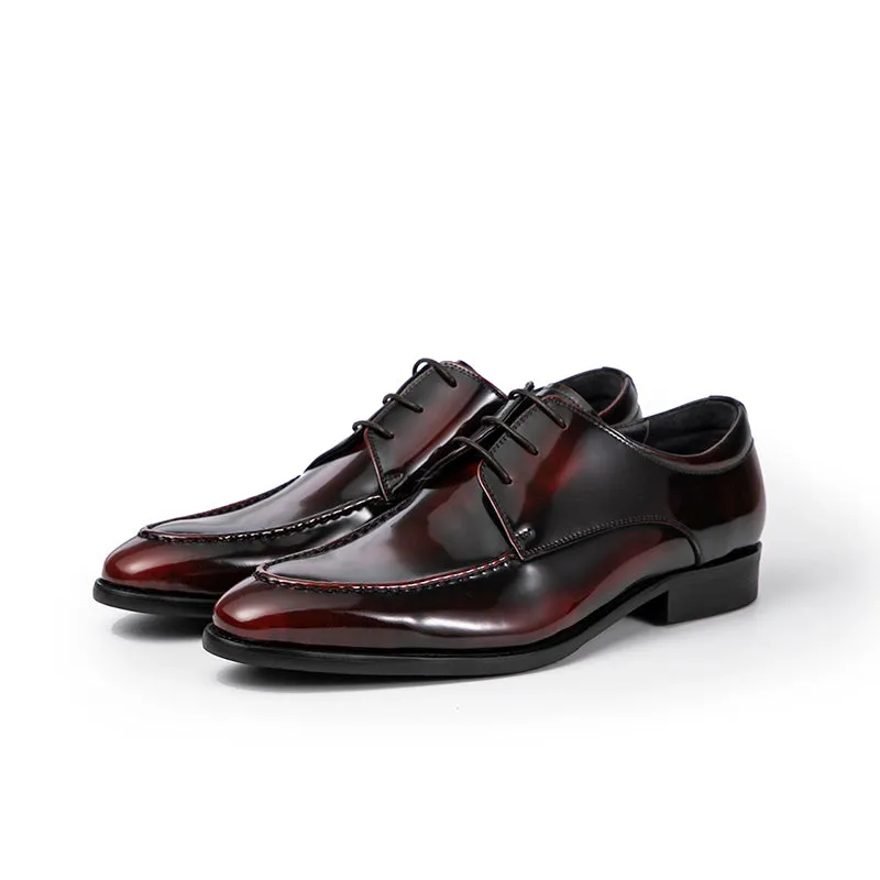 Men's Pointed-Toe Derby Shoes
