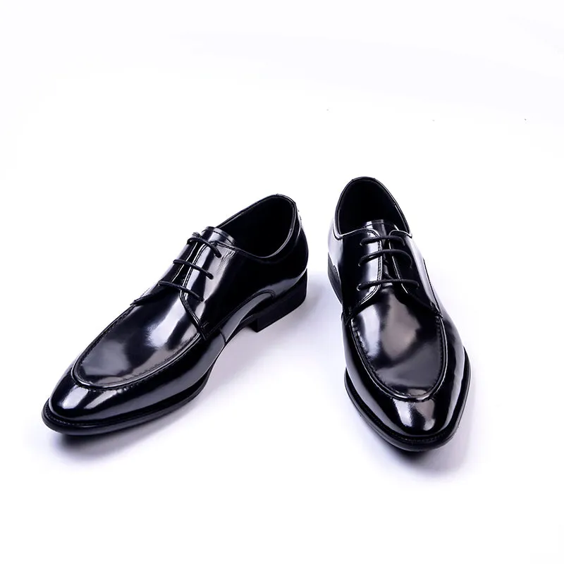 Men's Pointed-Toe Derby Shoes