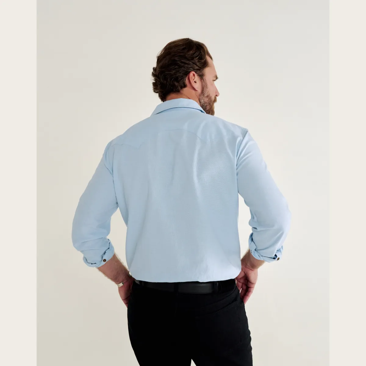 Men's Sawtooth Oxford Pearl Snap