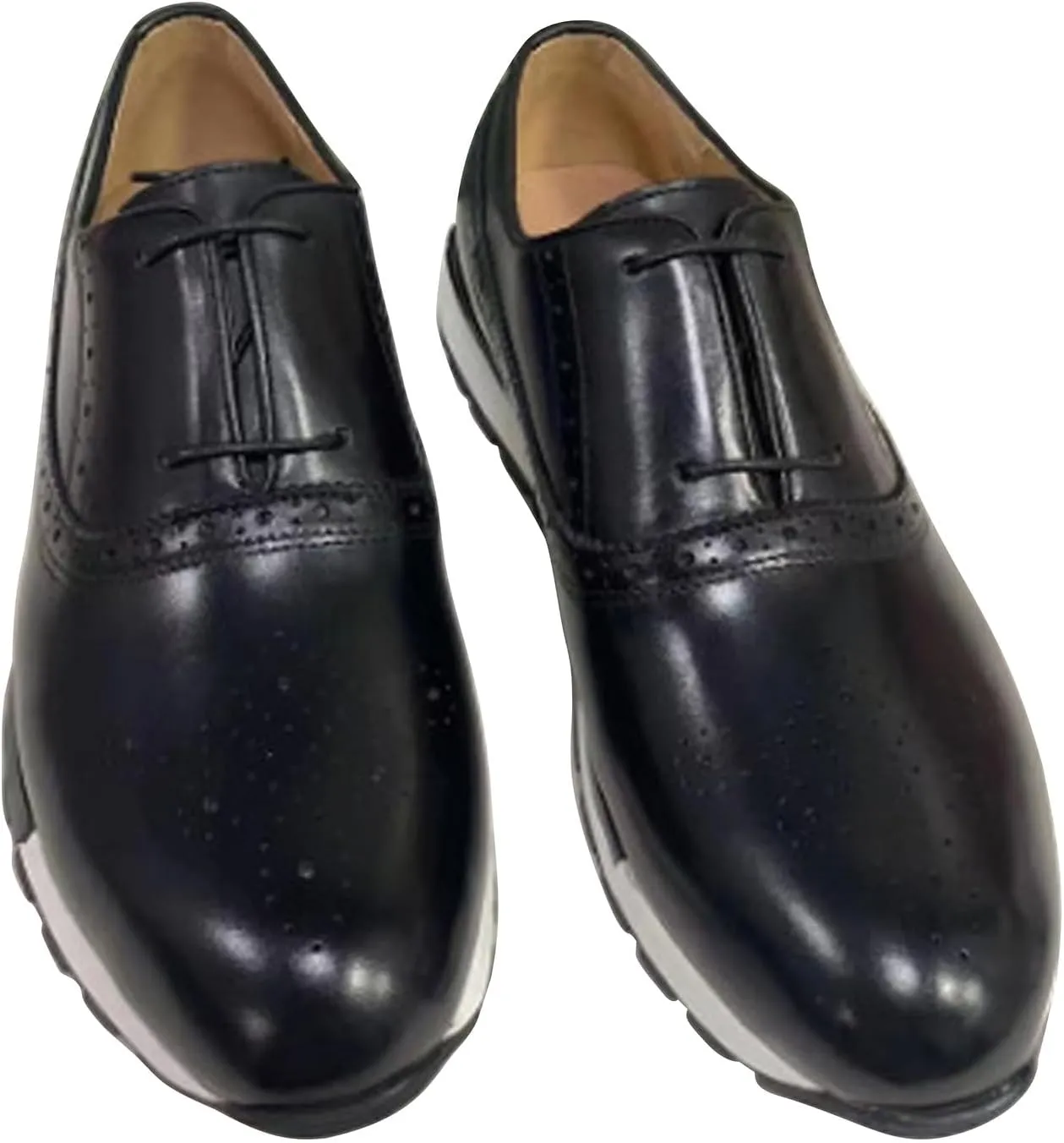 Mens Sneakers Fashion Casual Shoes Comfort Walking Shoes Modern Genunie Leather Flat Oxfords Business Casual Derby for Men
