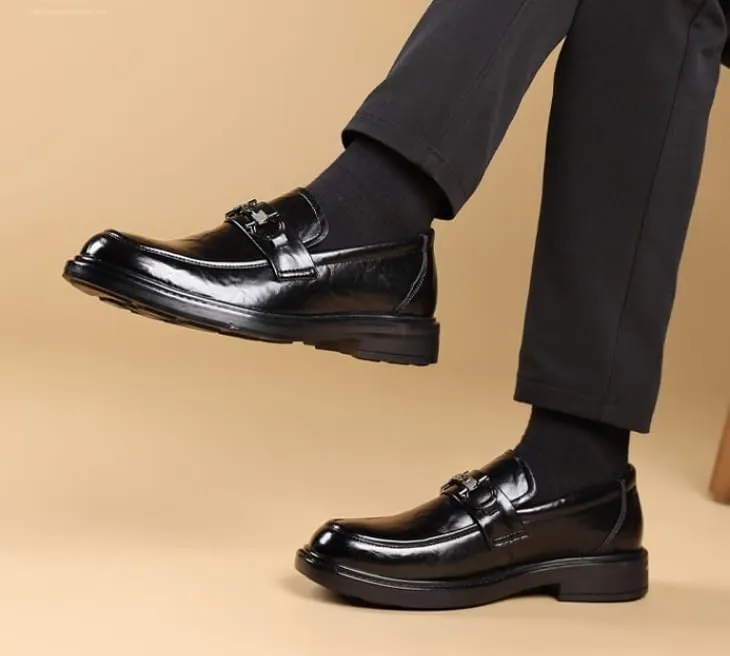 Mens Tuxedo Shoes Work Formal Business Leather Oxfords Luxury Casual Wedding Faux Patent Derby Shoe