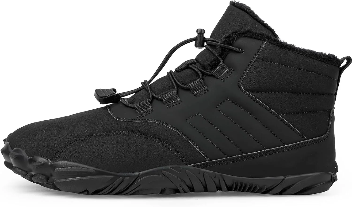 Mens Womens Hike Barefoot Minimalist Shoes Winter Footwear Zero Drop Sole Wide Toe Box Waterproof Hiking Boots Women Warm and comfortable