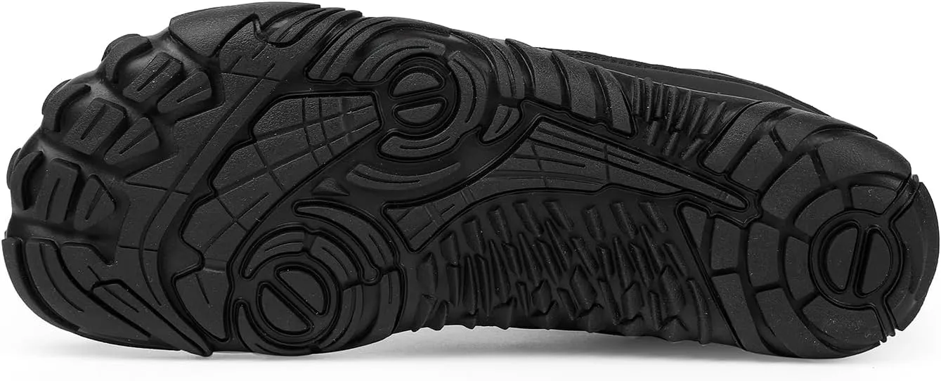 Mens Womens Hike Barefoot Minimalist Shoes Winter Footwear Zero Drop Sole Wide Toe Box Waterproof Hiking Boots Women Warm and comfortable
