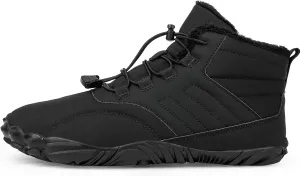 Mens Womens Hike Barefoot Minimalist Shoes Winter Footwear Zero Drop Sole Wide Toe Box Waterproof Hiking Boots Women Warm and comfortable