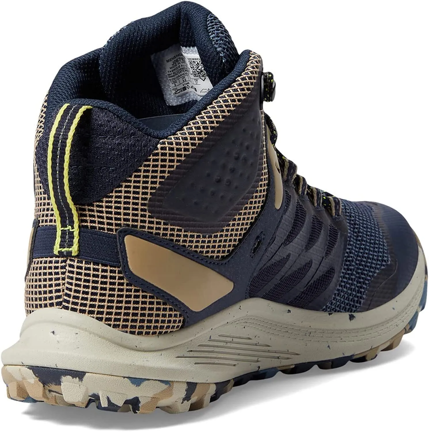 Merrell Men's Nova 3 Mid Waterproof Medium Width Navy J067627