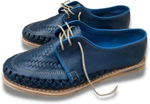 Mexico en la Piel: Handcrafted Men's Genuine Leather Lace-Up Huarache Sandals Shoes - Versatile & Durable