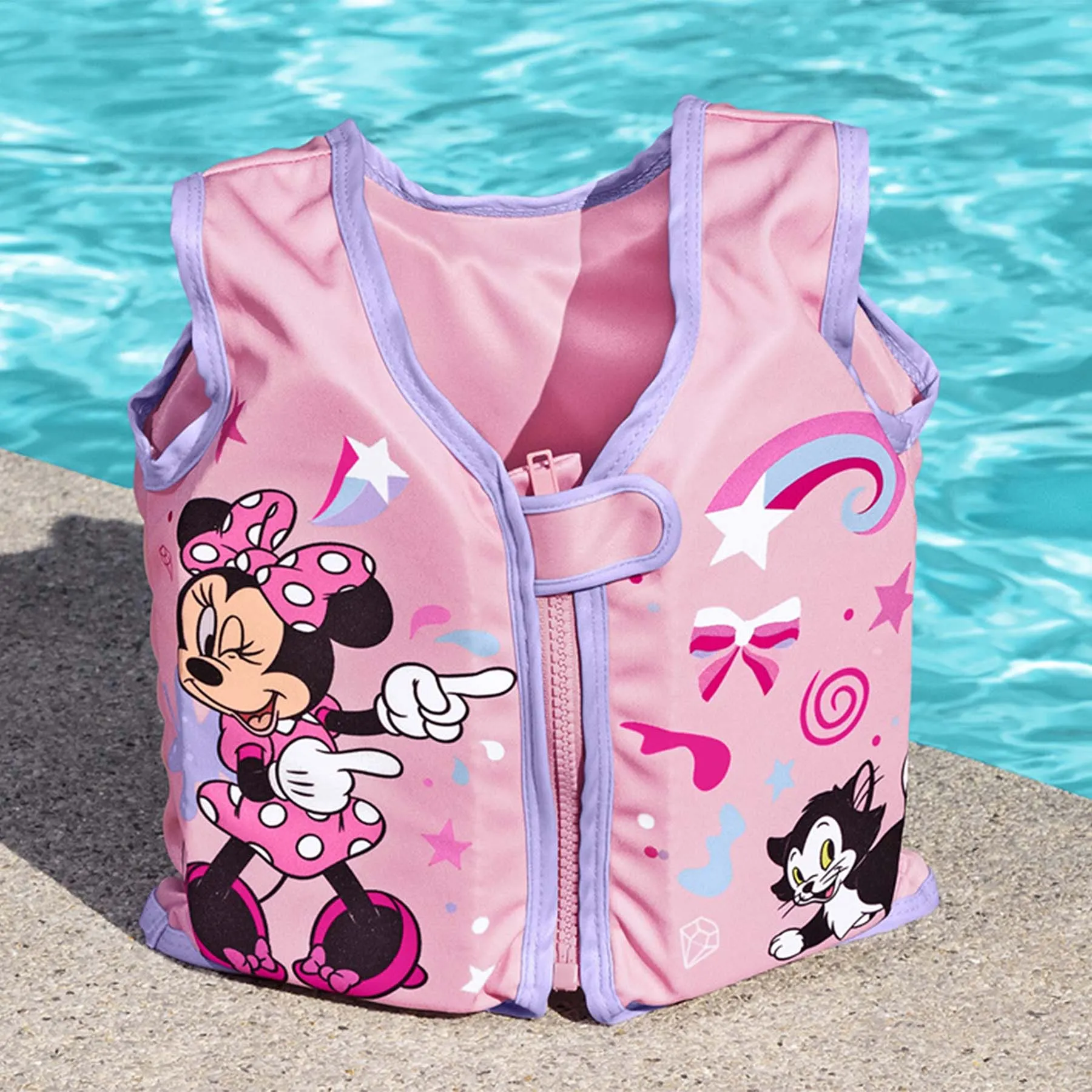 MINNIE FABRIC SWIMMING VEST(USER WEIGHT 11-19KG) 1-3Y-(S/M)