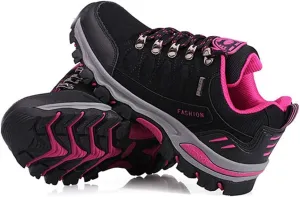 MIOKE Women's Waterproof Hiking Shoes Outdoor Running Trail Hiker Non-Slip Casual Climbing Backpacking Shoe