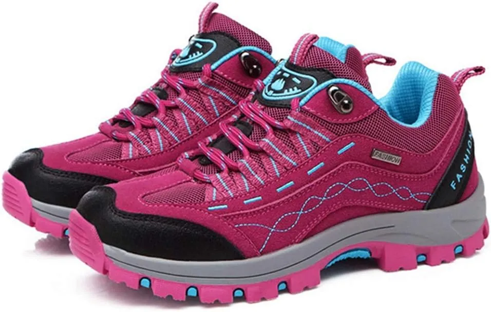 MIOKE Women's Waterproof Hiking Shoes Outdoor Running Trail Hiker Non-Slip Casual Climbing Backpacking Shoes