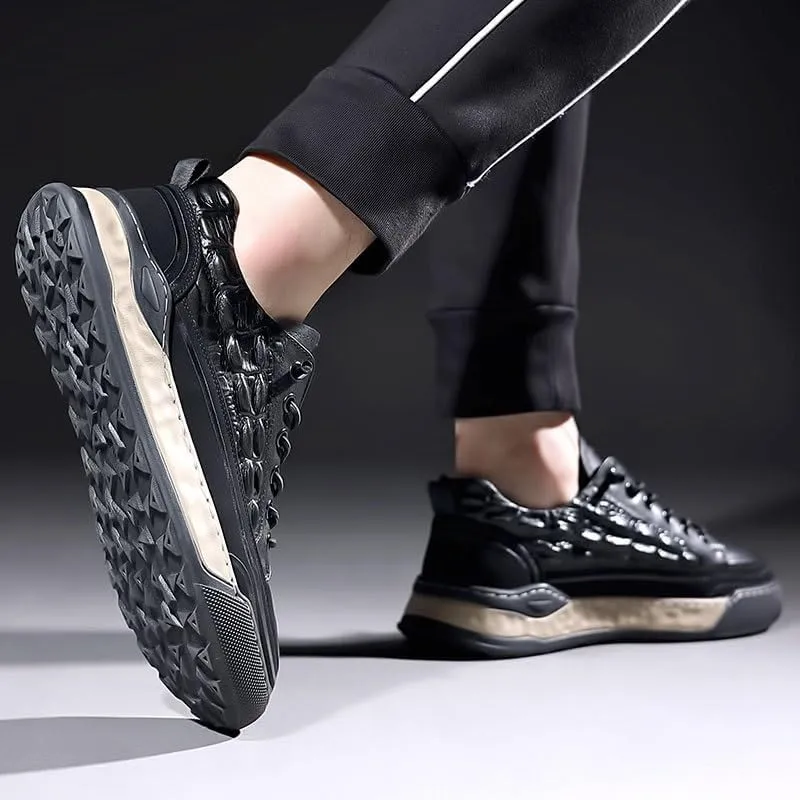 Modern Brogue Oxford Shoes for Men Anti-Odor Technology Business Casual Office Wear Evening Events Slip-Resistant