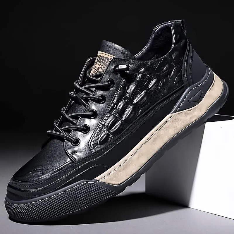 Modern Brogue Oxford Shoes for Men Anti-Odor Technology Business Casual Office Wear Evening Events Slip-Resistant