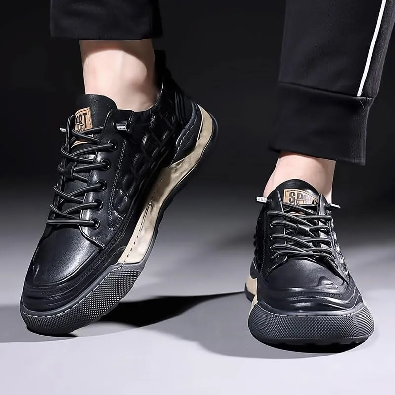 Modern Brogue Oxford Shoes for Men Anti-Odor Technology Business Casual Office Wear Evening Events Slip-Resistant