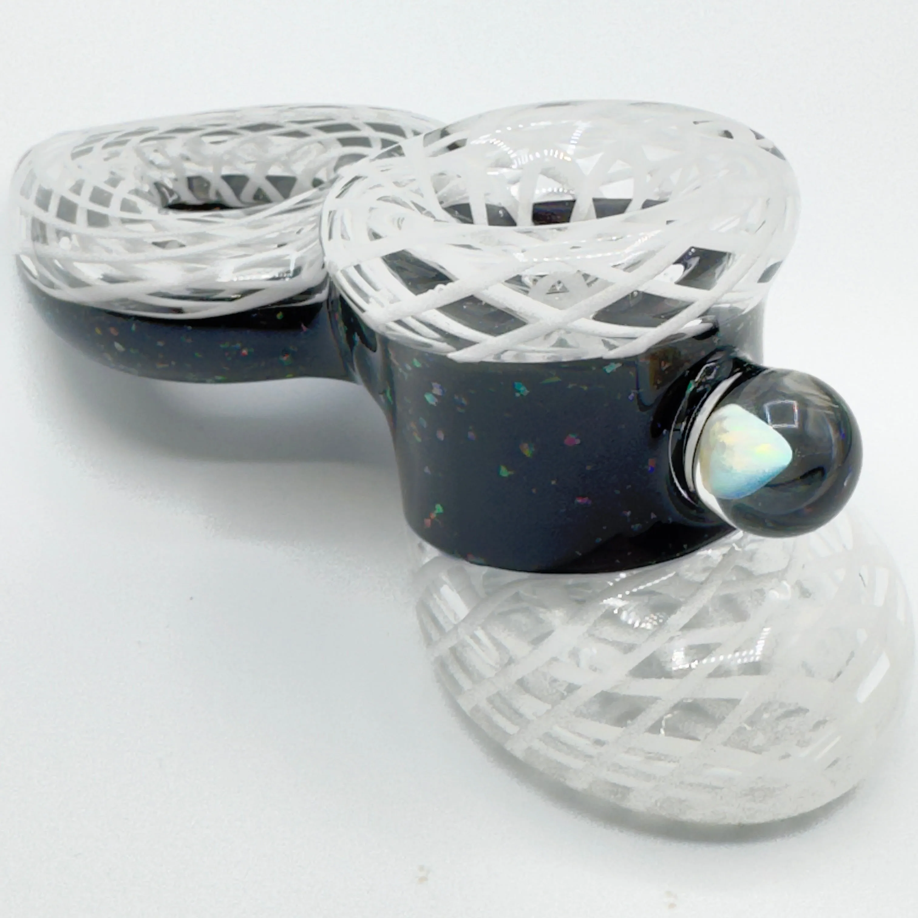 Modified Creations x YG Glassworks - Stretched Retti Crushed Opal Donut