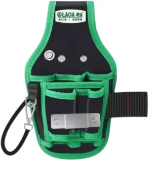 Multi-Function Tool Waist Pack - Durable Oxford Cloth Storage Bag for Wrenches, Pliers, and Electrician Tools - No Belt Included, NR330810