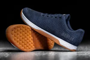 NAVY SUEDE TRAINER (WOMEN'S)
